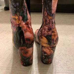 Women’s floral booties